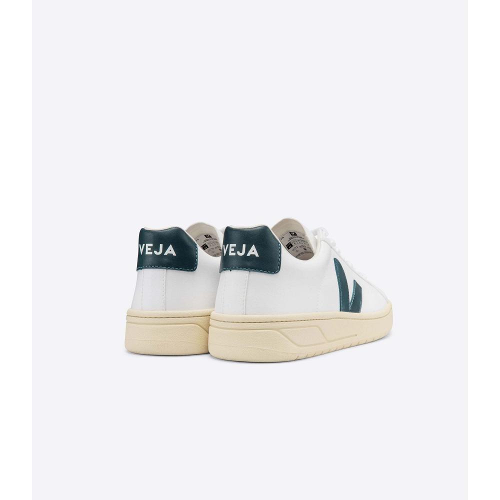 Men's Veja URCA CWL Shoes White/Blue | ZA 274NWY